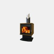 Genesis Freestanding Wood Fire gallery detail image