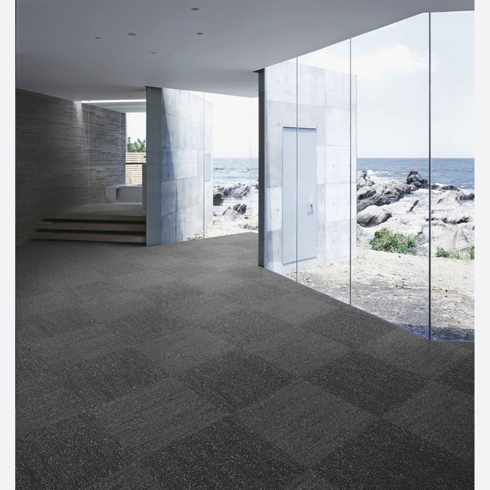 Grind carpet tiles Handcraft Collection by modulyss® gallery detail image