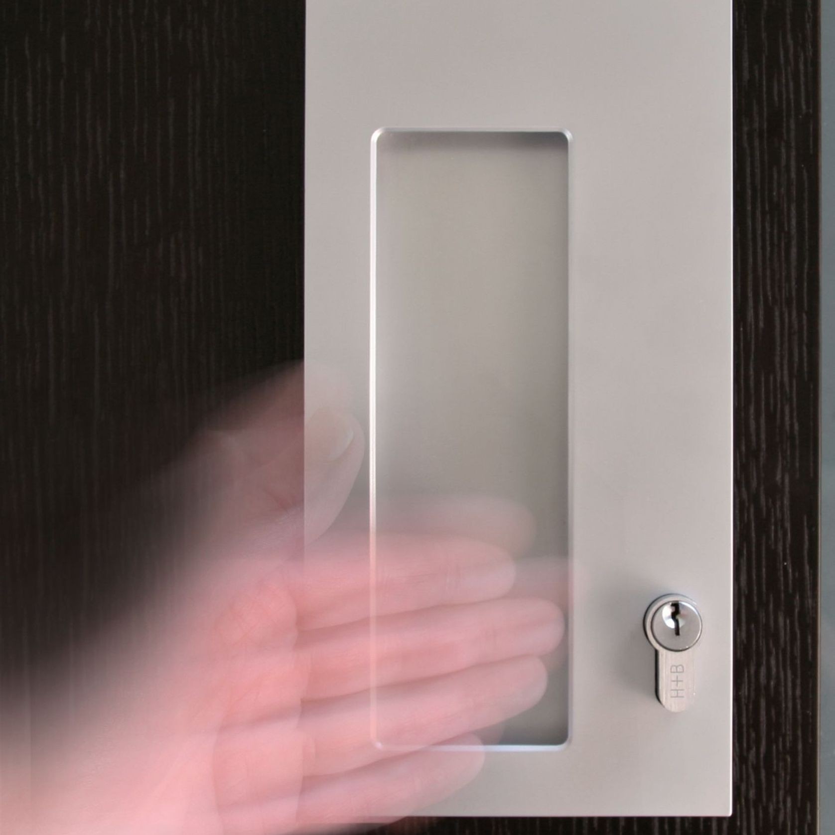 HB1900 Series Rectangle Offset Flush Pull gallery detail image