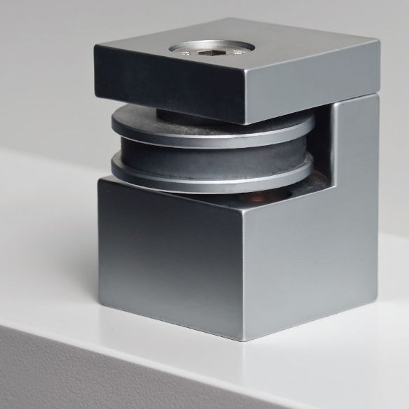 HB720 Cube Magnetic Floor Mount Doorstop gallery detail image