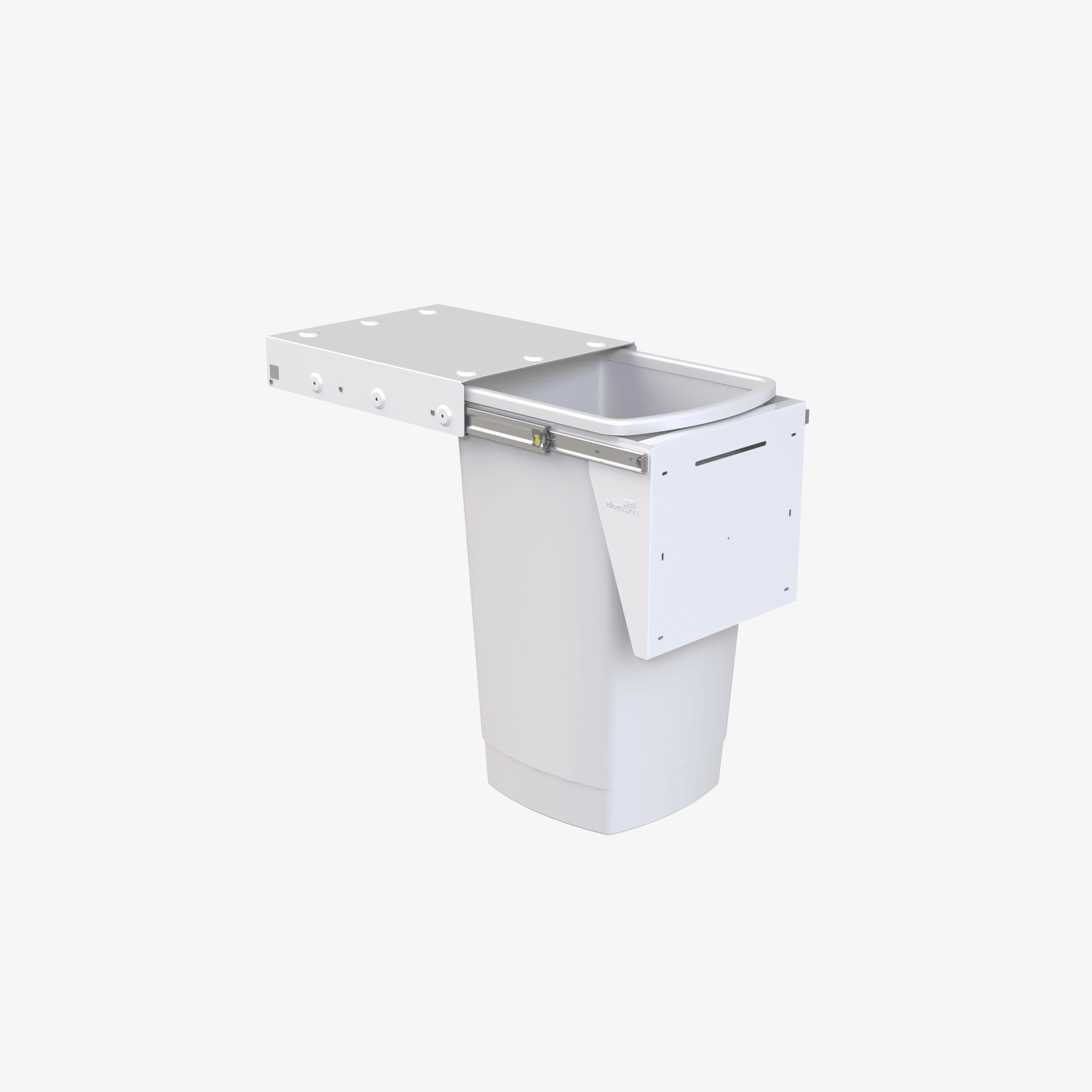Compact Bin Storage - 1 x 50 Litre Bucket - Door Pull gallery detail image