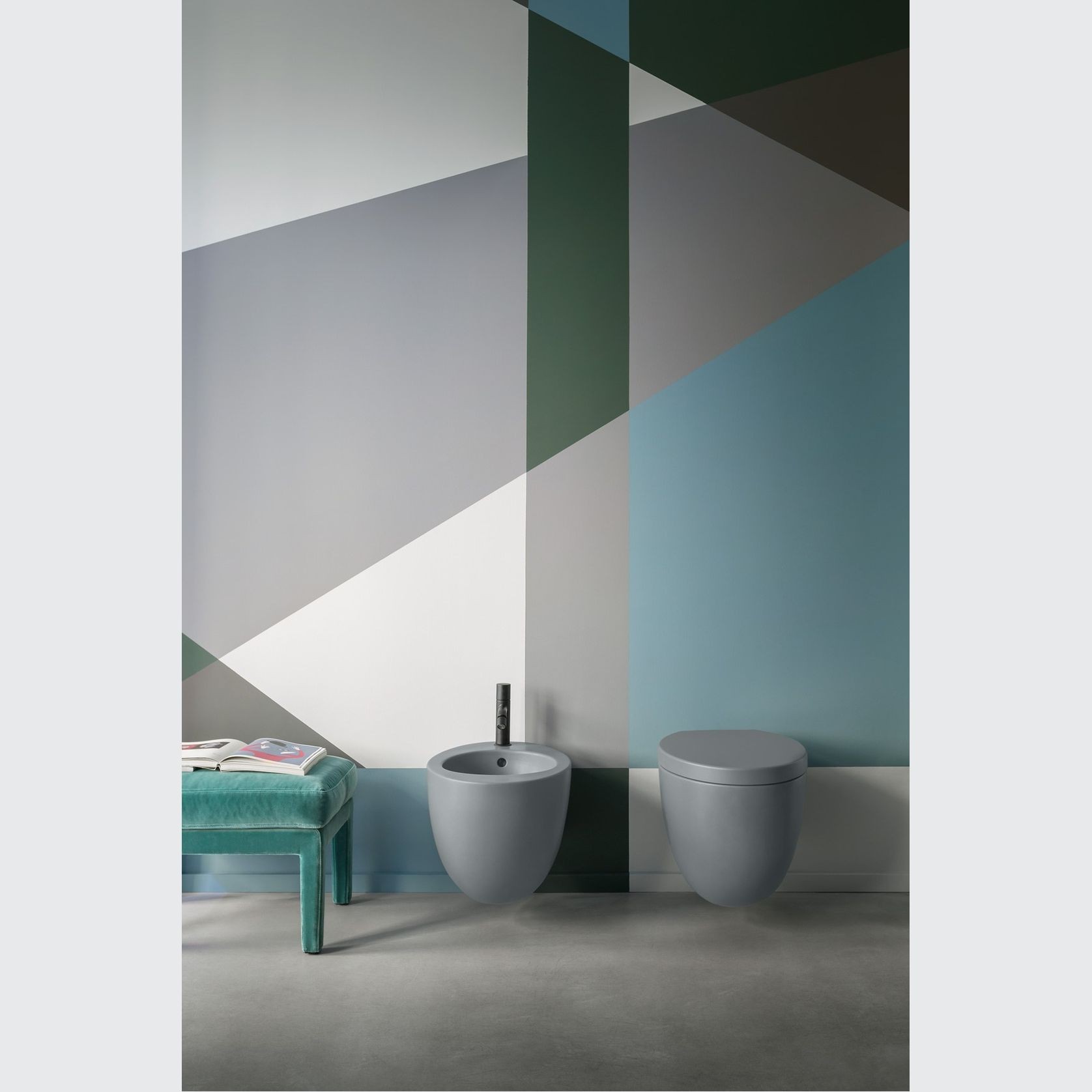 Le Giare Wall Hung Toilet and Bidet by cielo gallery detail image