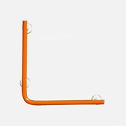 Safety handle with lateral vertical rod, Leonardo Series by GOMAN gallery detail image