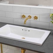 Perrin & Rowe Contemporary Rectangular Basin gallery detail image