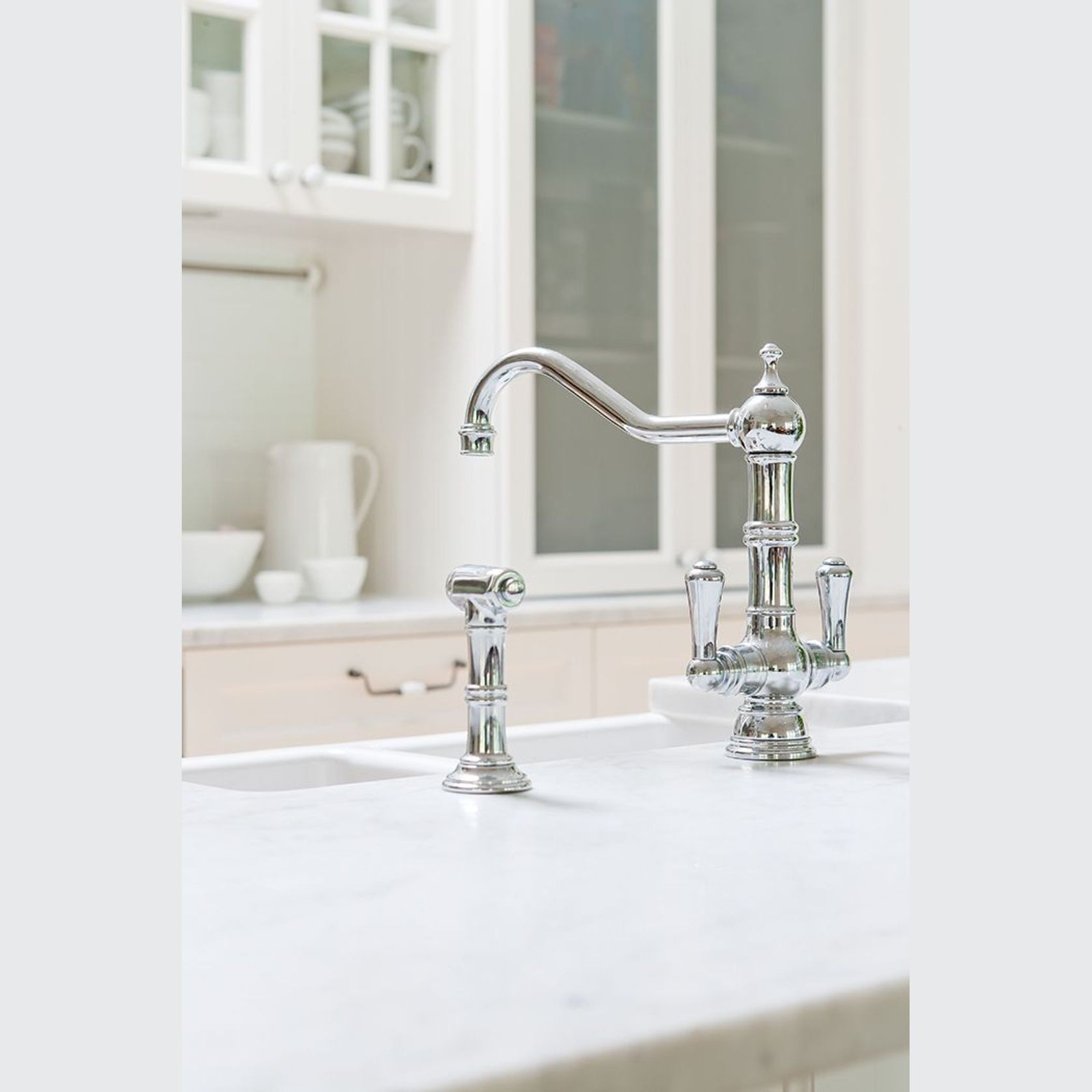 Perrin & Rowe Picardie kitchen tap gallery detail image