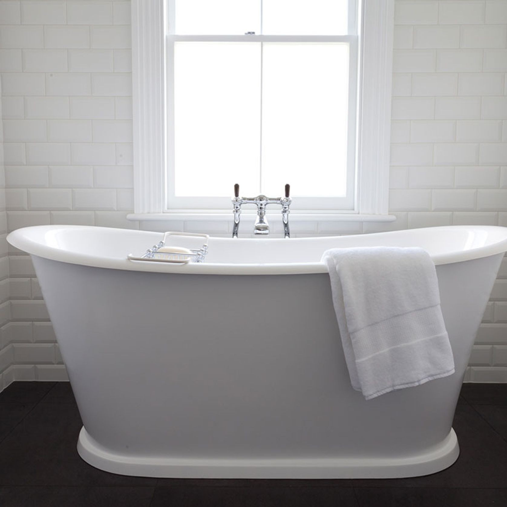 Perrin & Rowe Classical Bath Filler With Levers gallery detail image