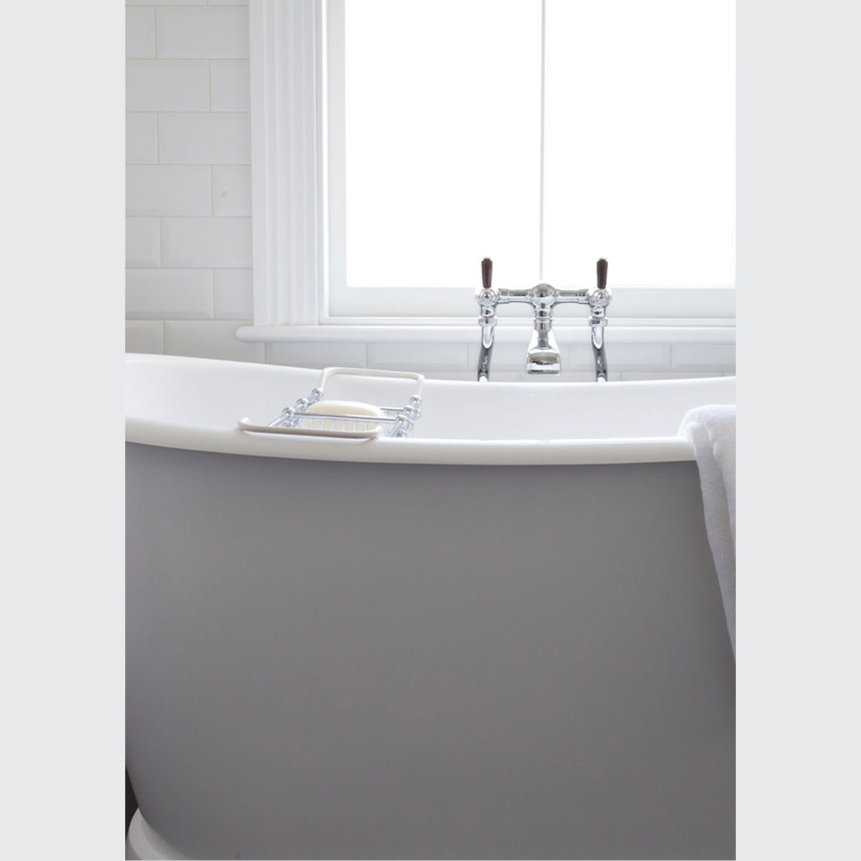 Perrin & Rowe Classical Bath Filler With Levers gallery detail image