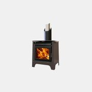 Phoenix Freestanding Wood Fireplace gallery detail image