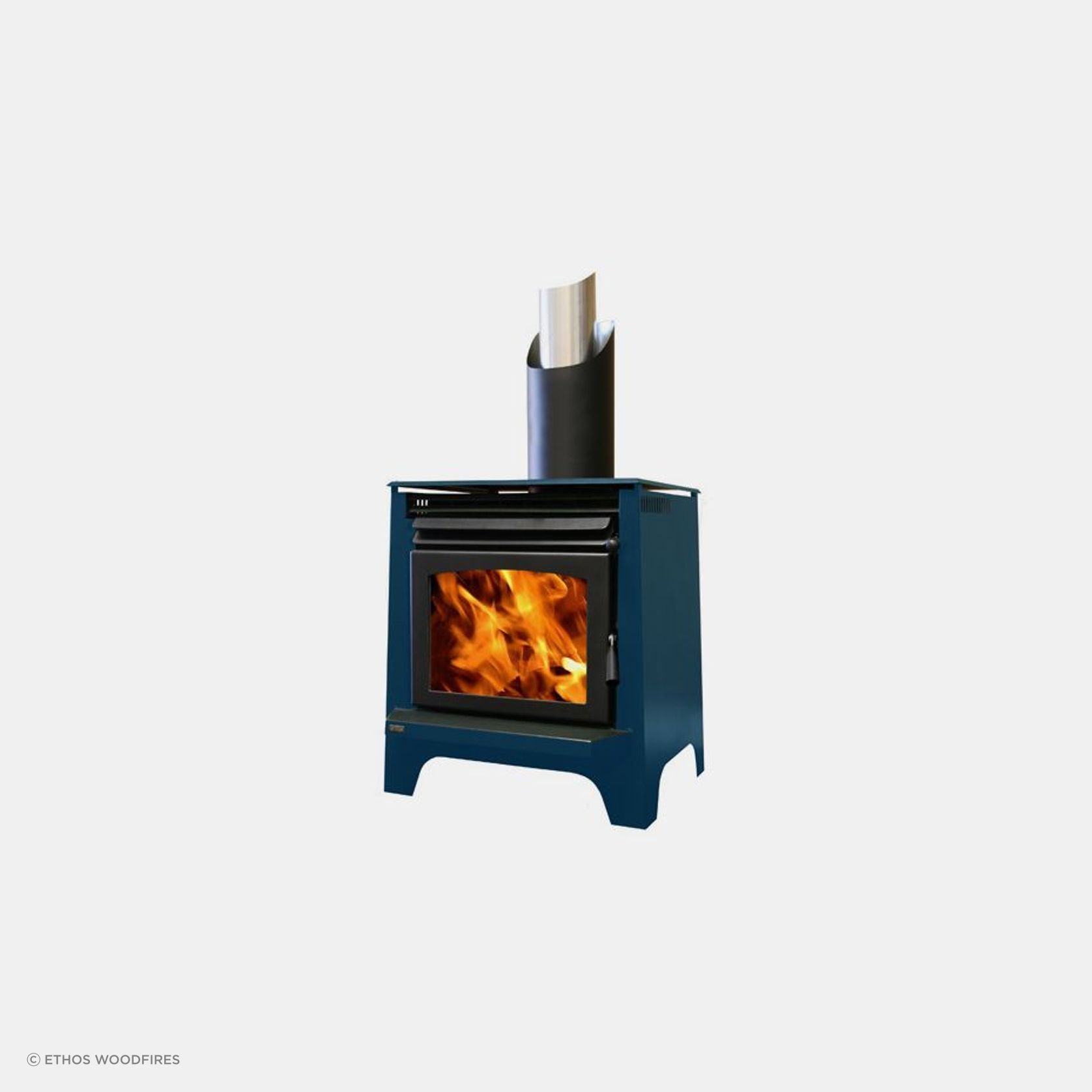 Phoenix Freestanding Wood Fireplace gallery detail image