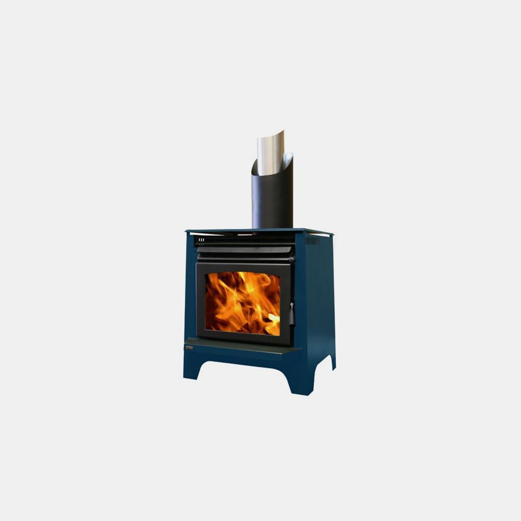Phoenix Freestanding Wood Fireplace gallery detail image