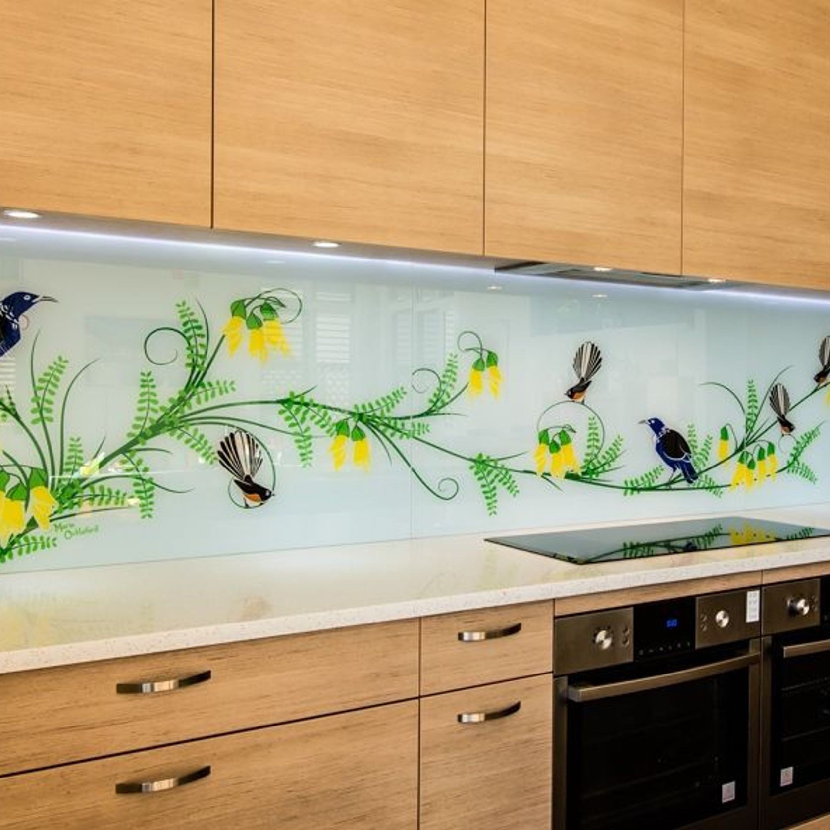 Printed Glass Splashback gallery detail image