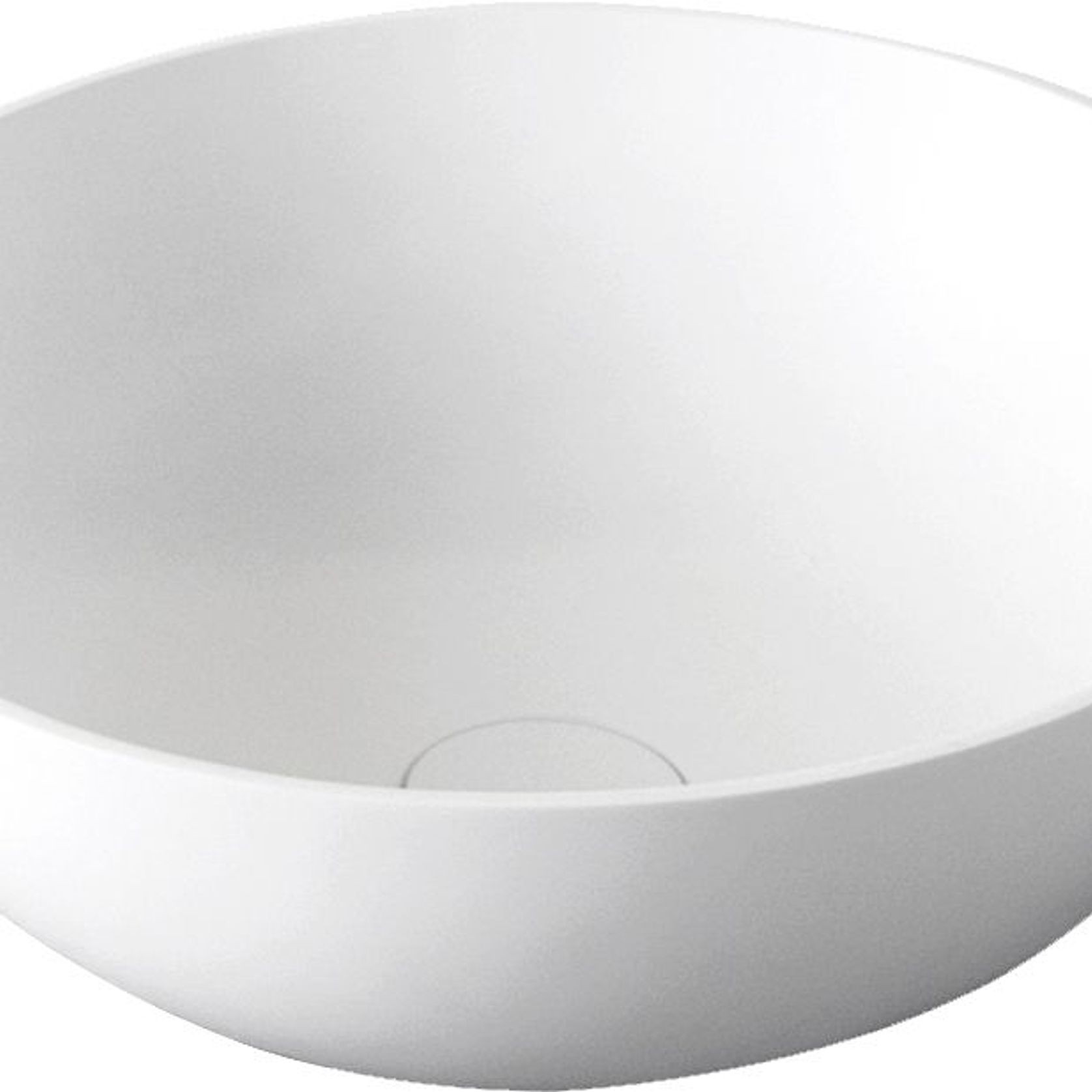 Super-Thin Round Vessel Basin Solid Surface gallery detail image