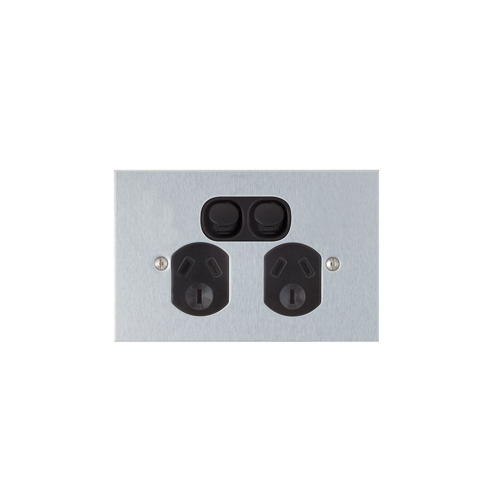 Metal Plate Series Range | Switches & Power points gallery detail image