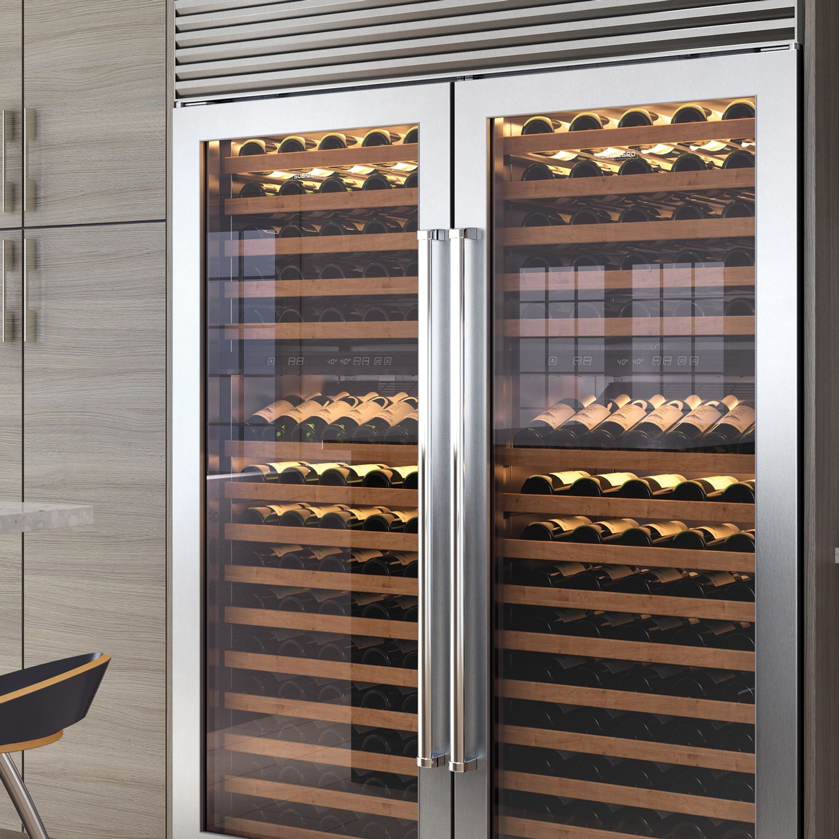 Integrated Tall Wine Storage W.762 by Sub-Zero gallery detail image