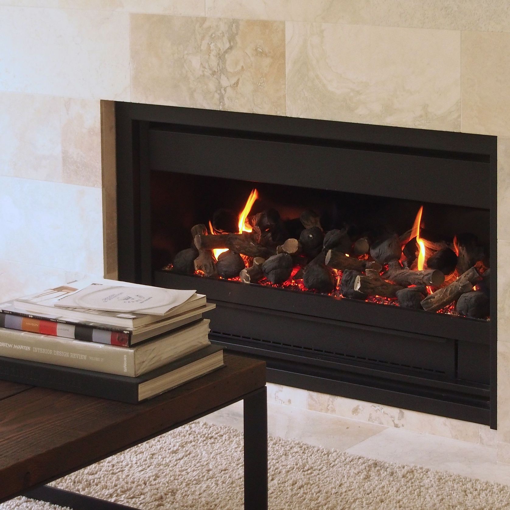 Thermoflow Open Gas Fireplace gallery detail image