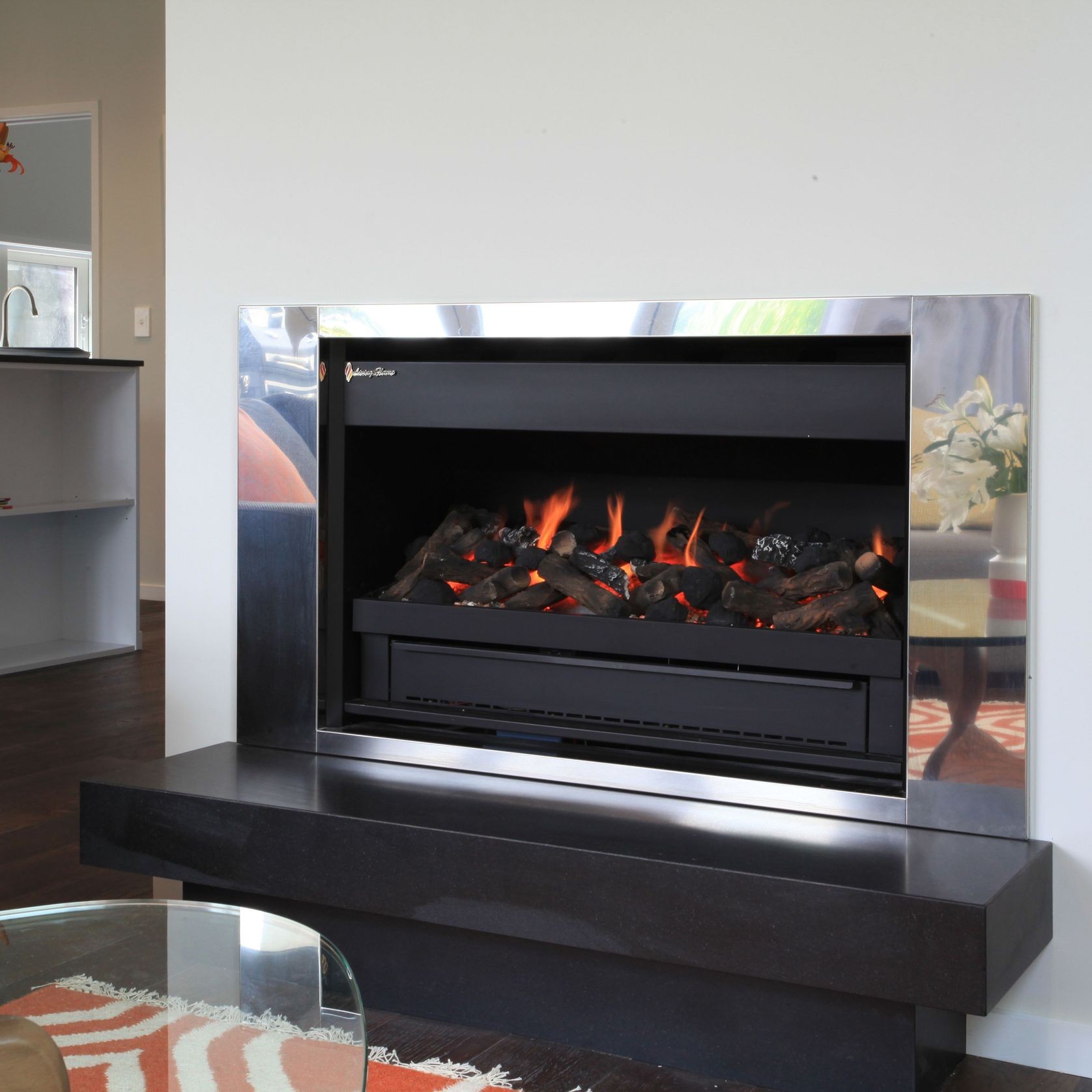 Thermoflow Open Gas Fireplace gallery detail image