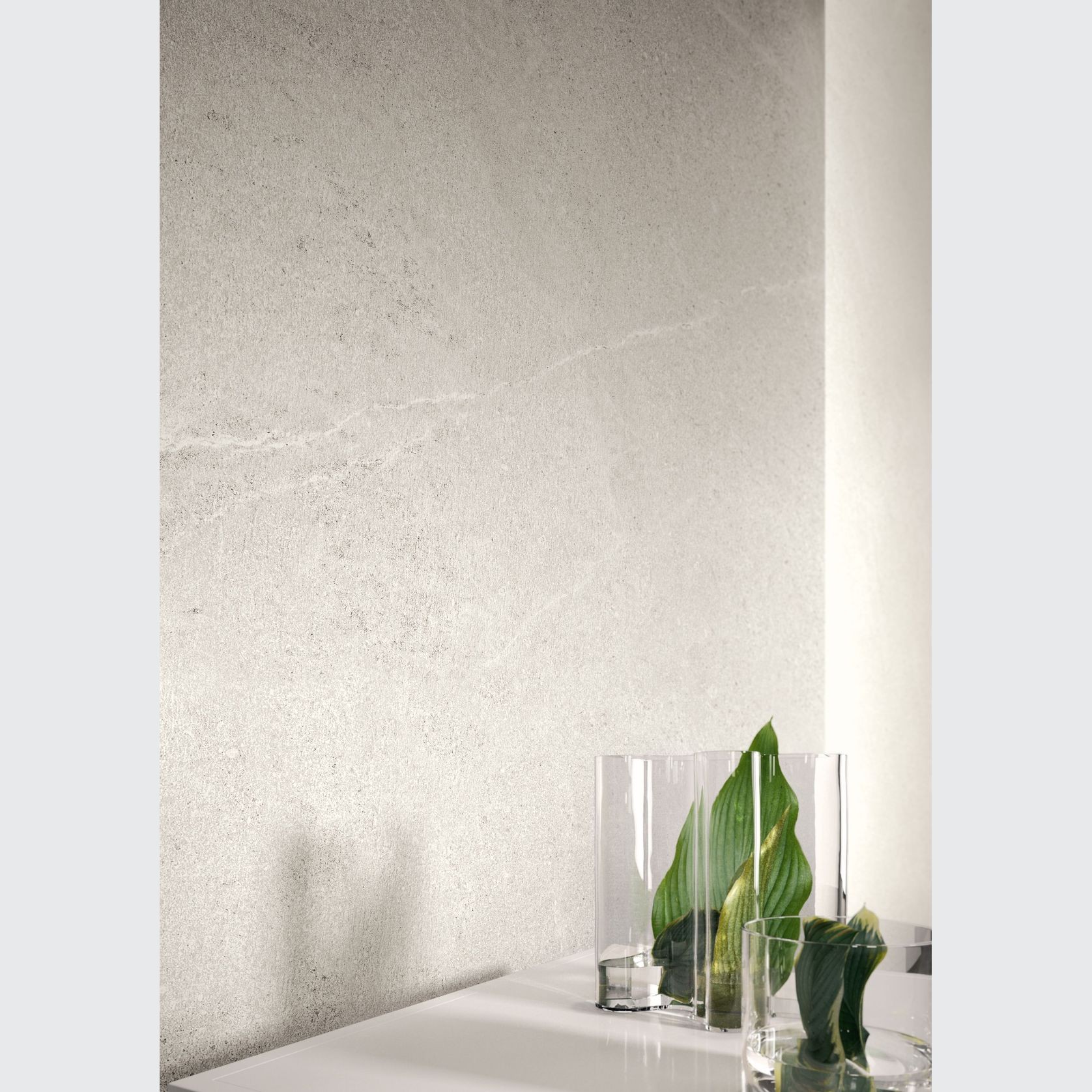 Limestone Kerlite Tile by Cotto d’Este | Clay gallery detail image