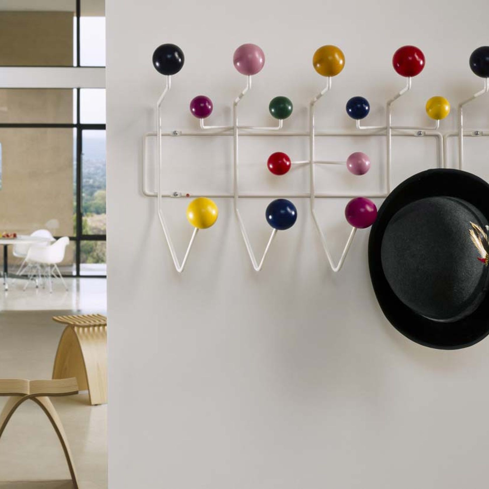 Eames® Hang It All by Herman Miller gallery detail image