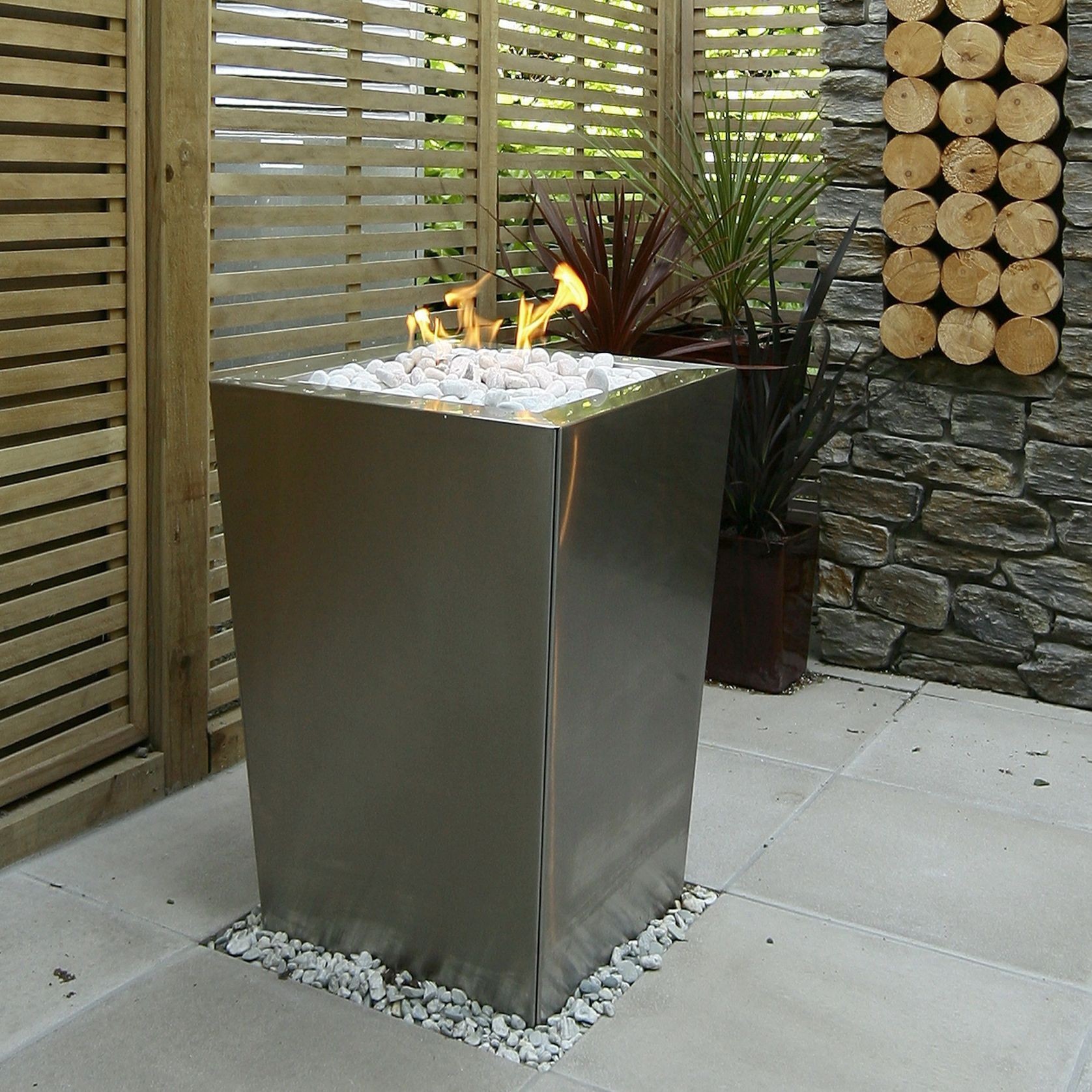 Outdoor Stainless Steel Brasier gallery detail image