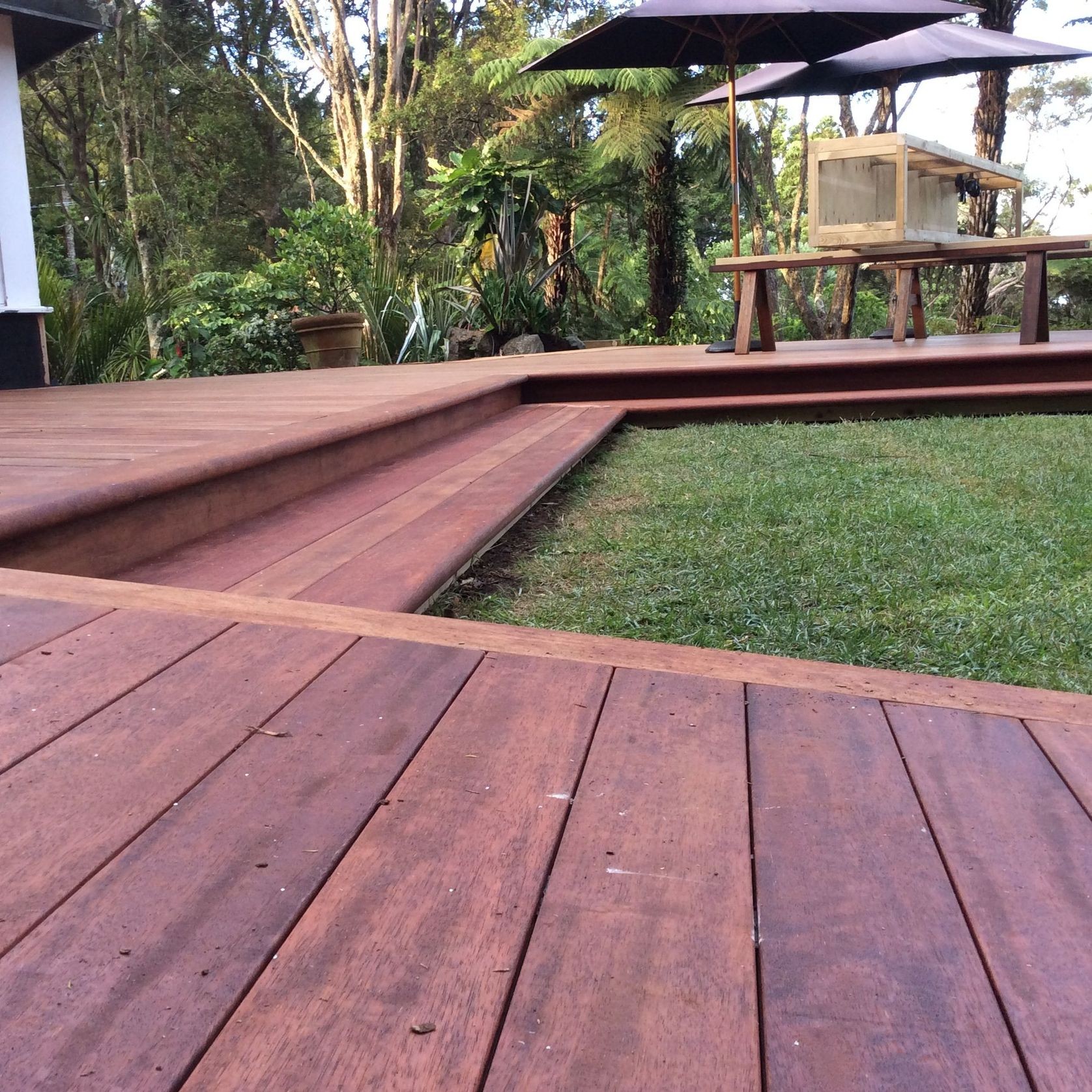 Nail-Free ShadowDeck™ Kwila Dome Decking System gallery detail image