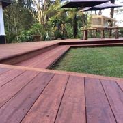 Nail-Free ShadowDeck™ Kwila Dome Decking System gallery detail image