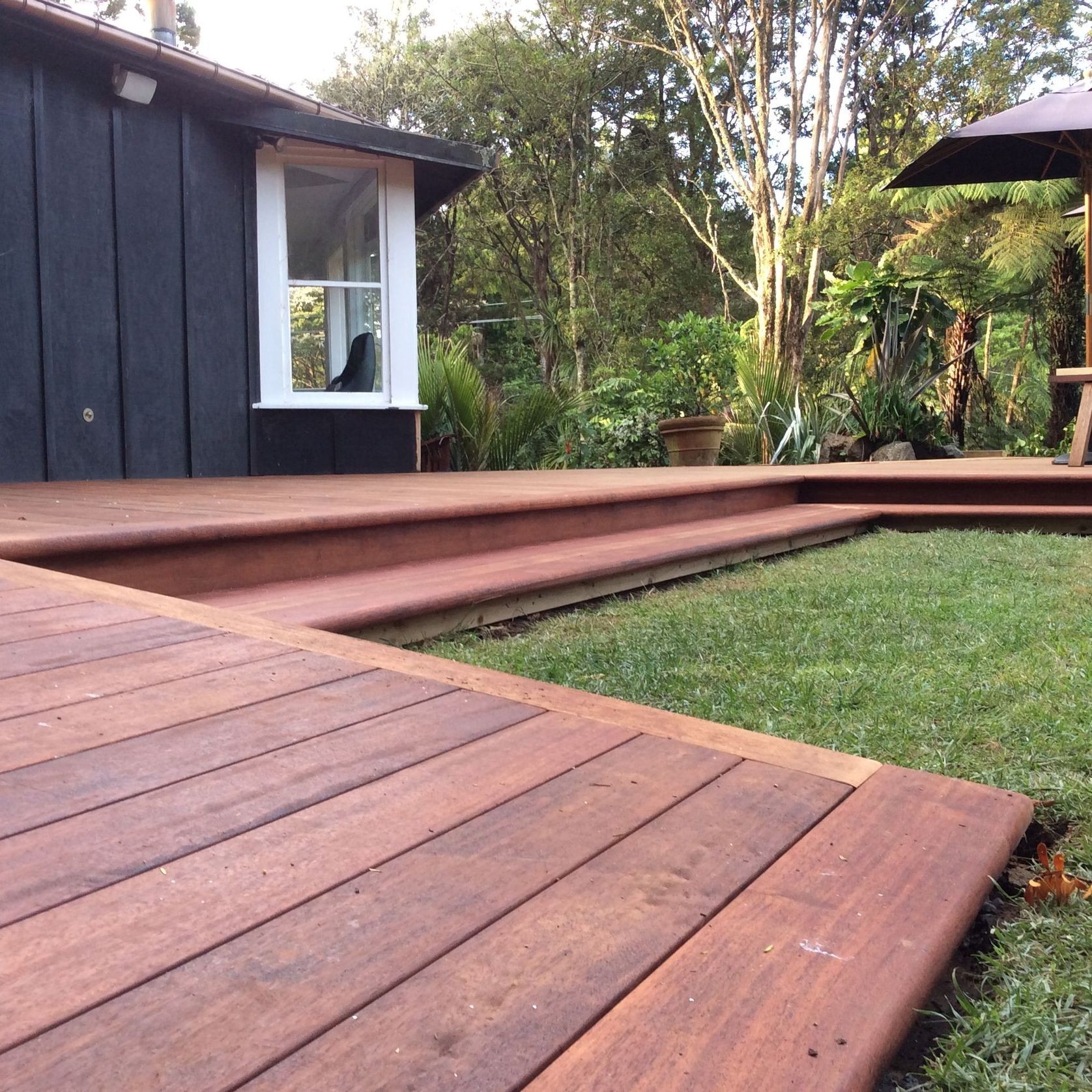 Nail-Free ShadowDeck™ Kwila Dome Decking System gallery detail image