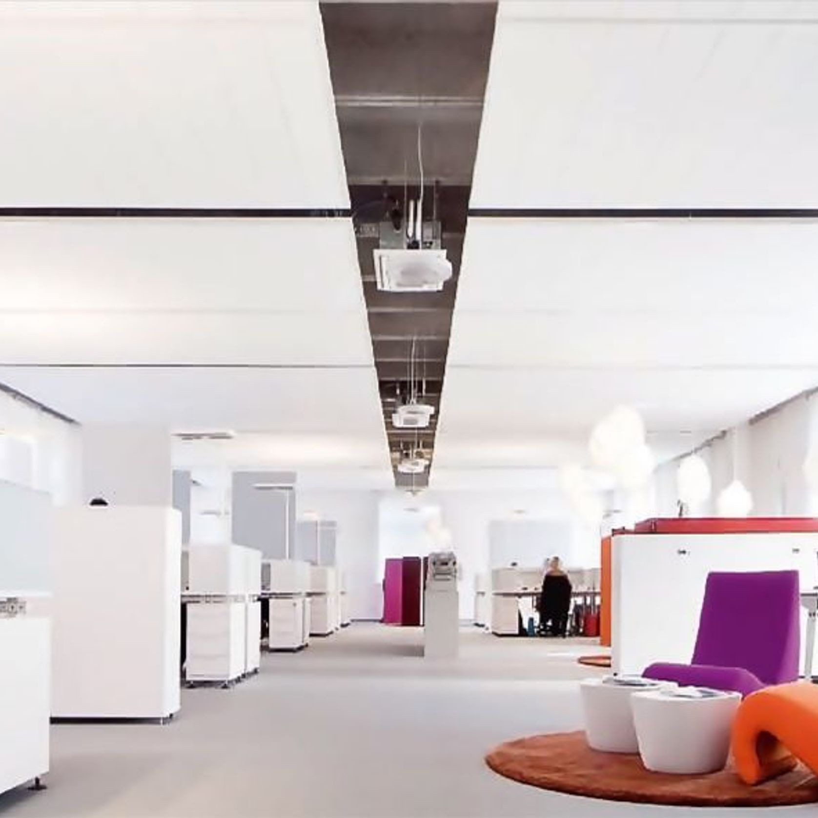 Specialty and Metal Pan Ceiling Panel, AMF Thermatex Sonic Sky gallery detail image
