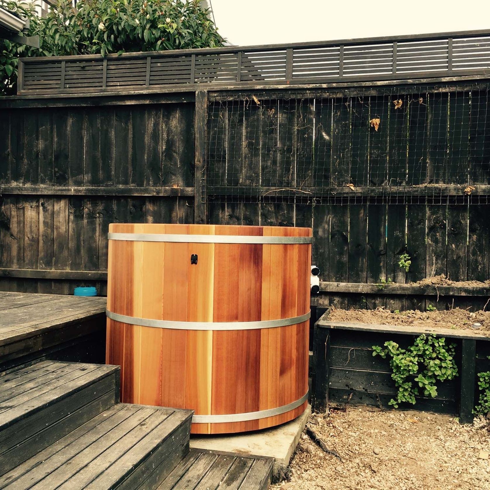 4 Foot Cedar Hot Tub ArchiPro NZ