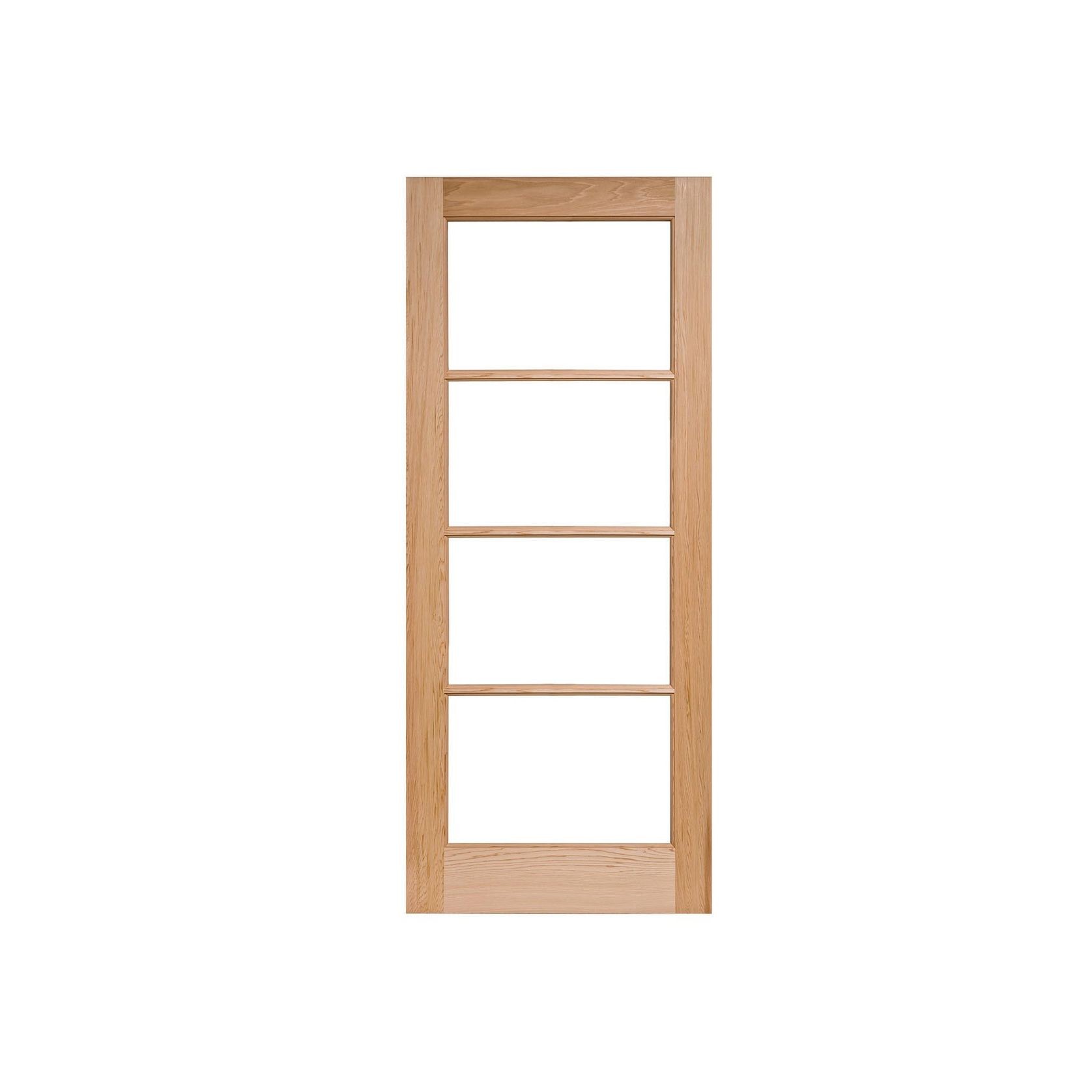 4 Lite Exterior Solid Timber Joinery Doors gallery detail image