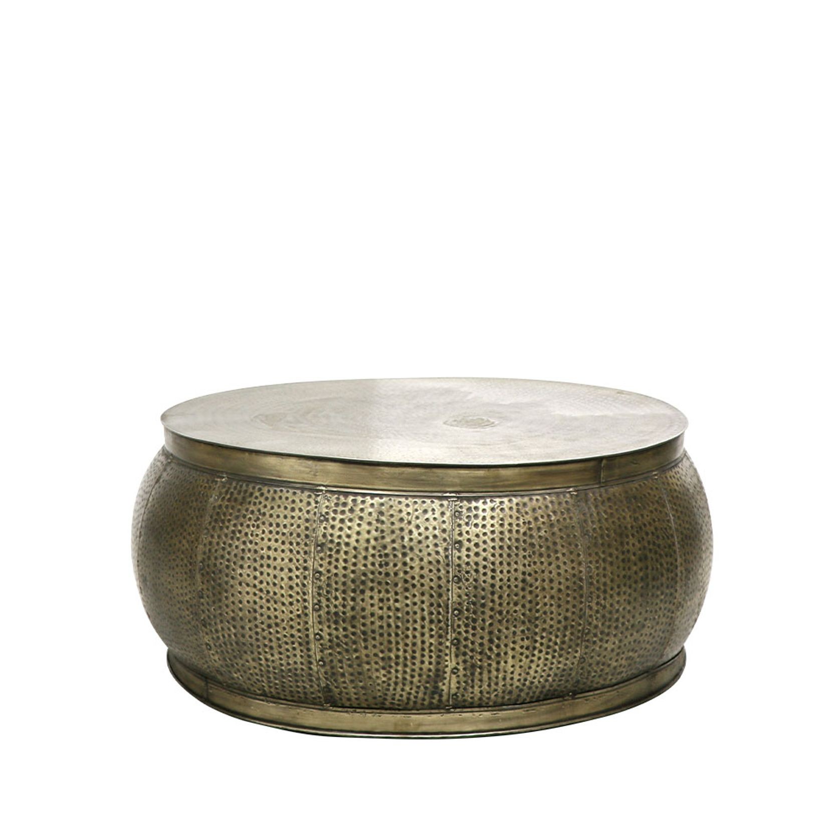 Chandri Hammered Brass Coffee Table gallery detail image