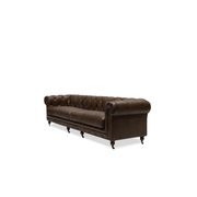Stanhope Italian Leather Chesterfield -  4 Seater, Nutmeg gallery detail image