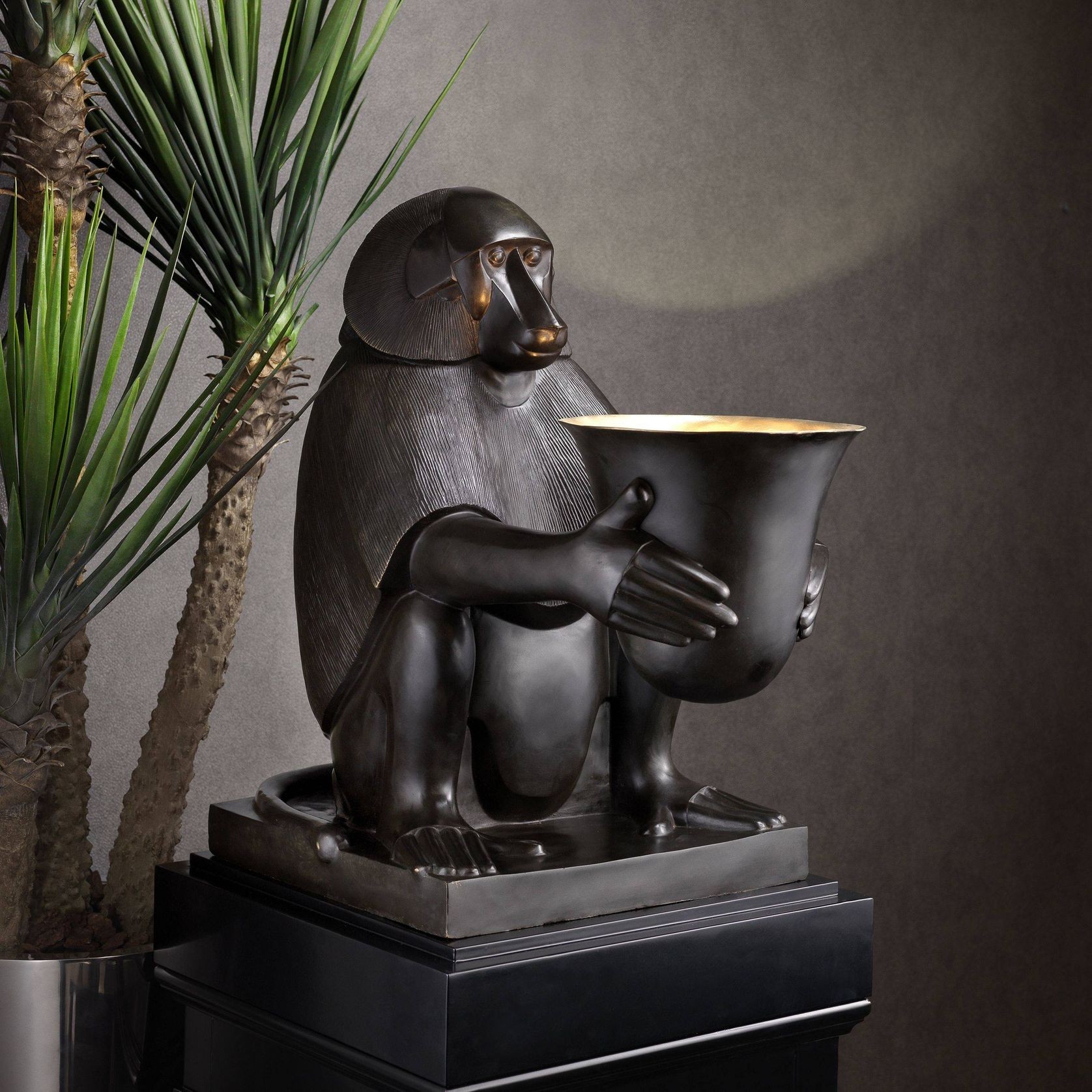 Art Deco Monkey  Table Lamp gallery detail image