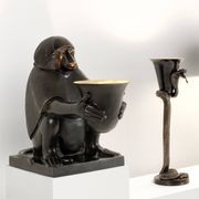 Art Deco Monkey  Table Lamp gallery detail image