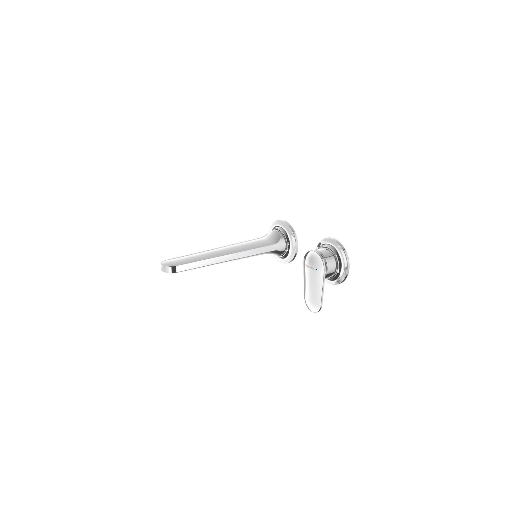 Aio Wall Mounted Mixer with Spout gallery detail image