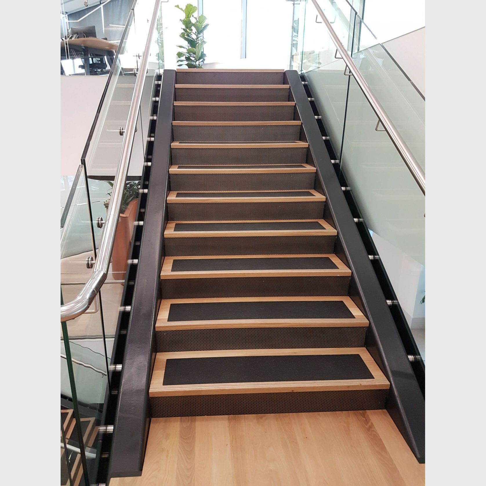 American Oak Stair Treads gallery detail image