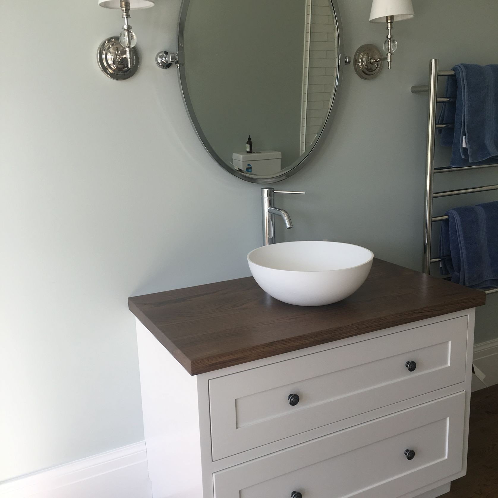 American Oak Vanity gallery detail image