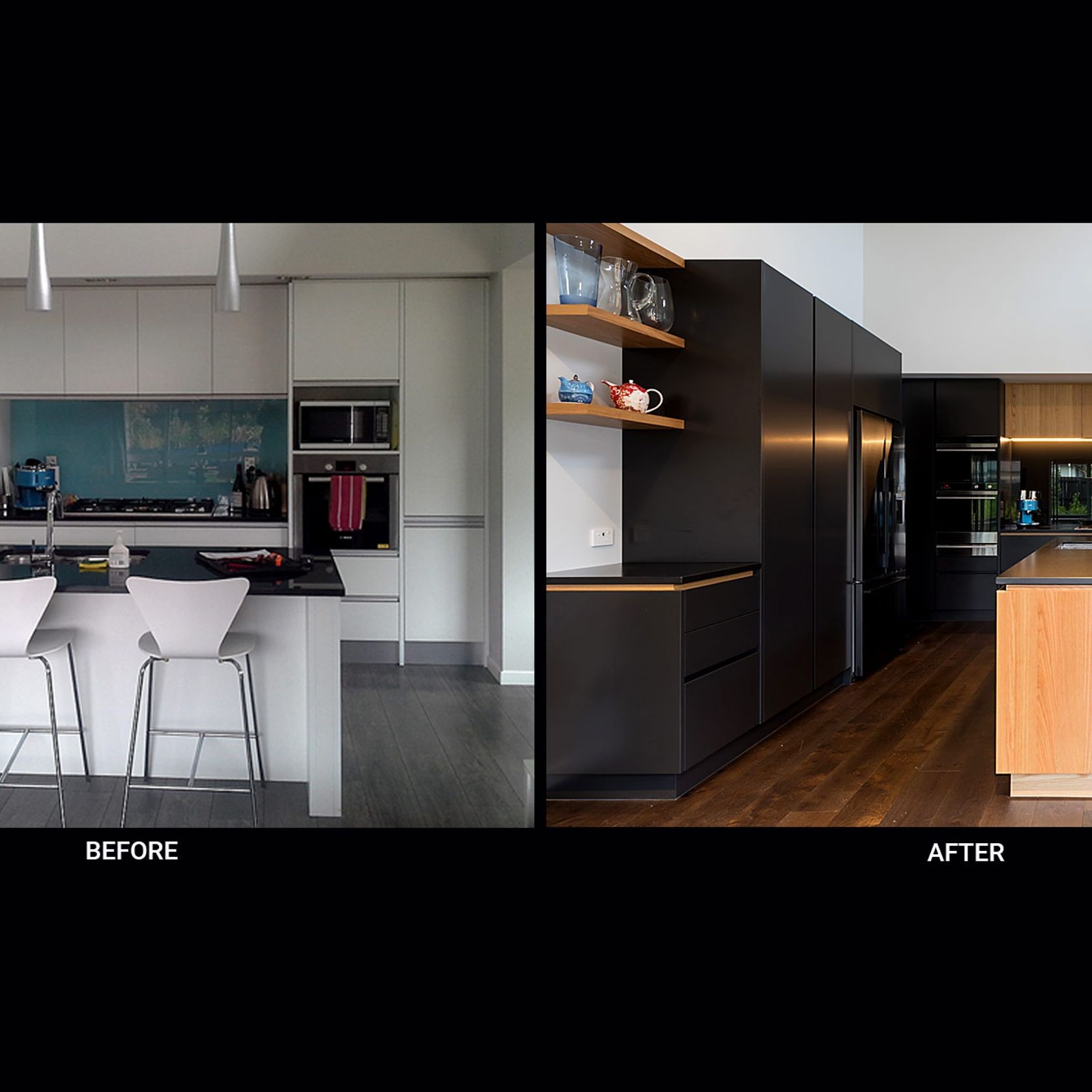 'Before' and 'After' kitchen photos gallery detail image