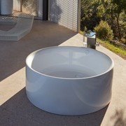 BettePond Freestanding Bath (Glazed Titanium Steel)
 gallery detail image