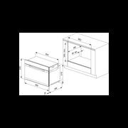 Kleenmaid Black Krystal Oven 90cm gallery detail image