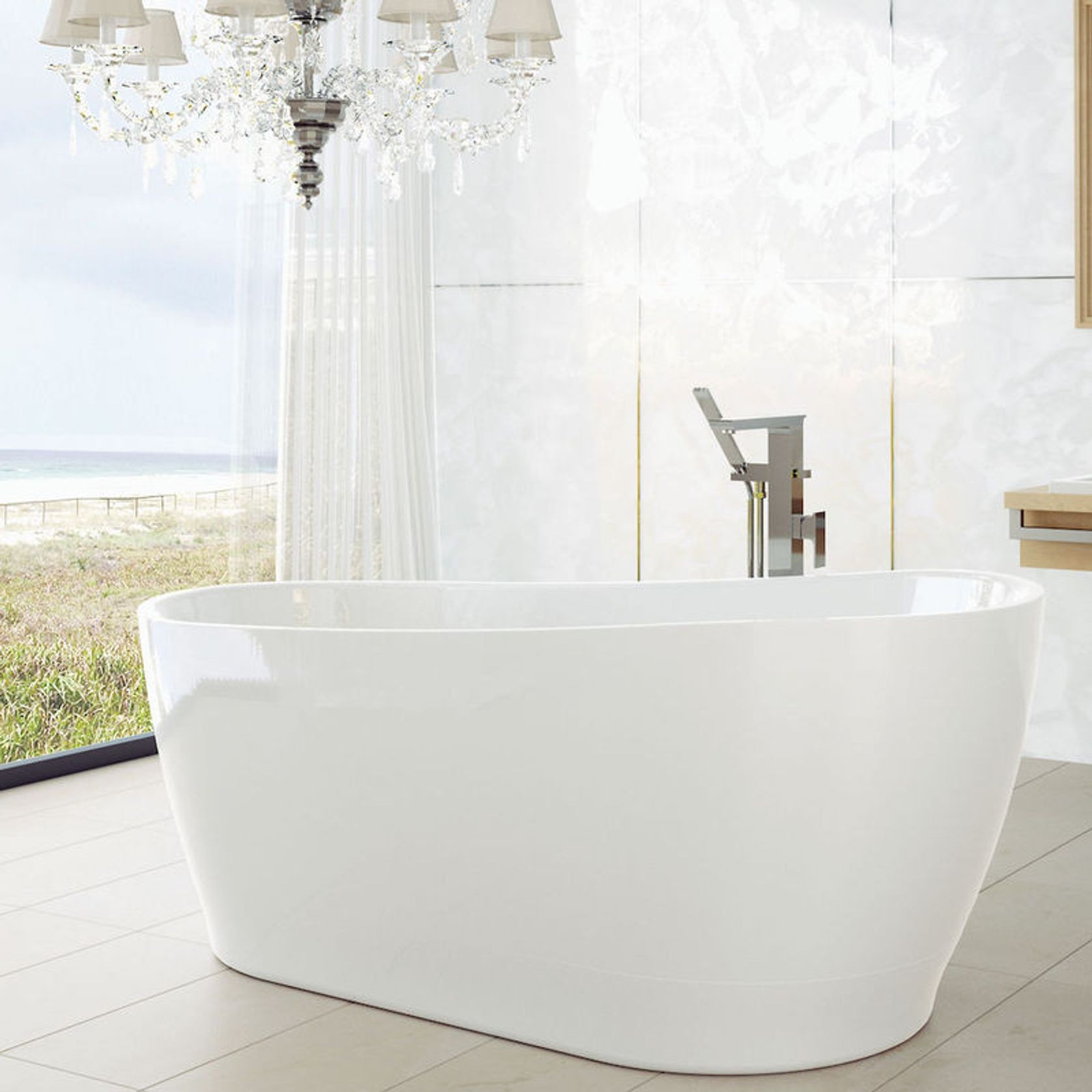 Blanc 1700 Freestanding Bath gallery detail image