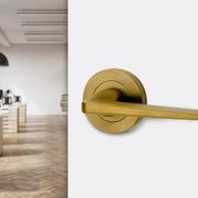 Lockwood Brass Lever Handles gallery detail image