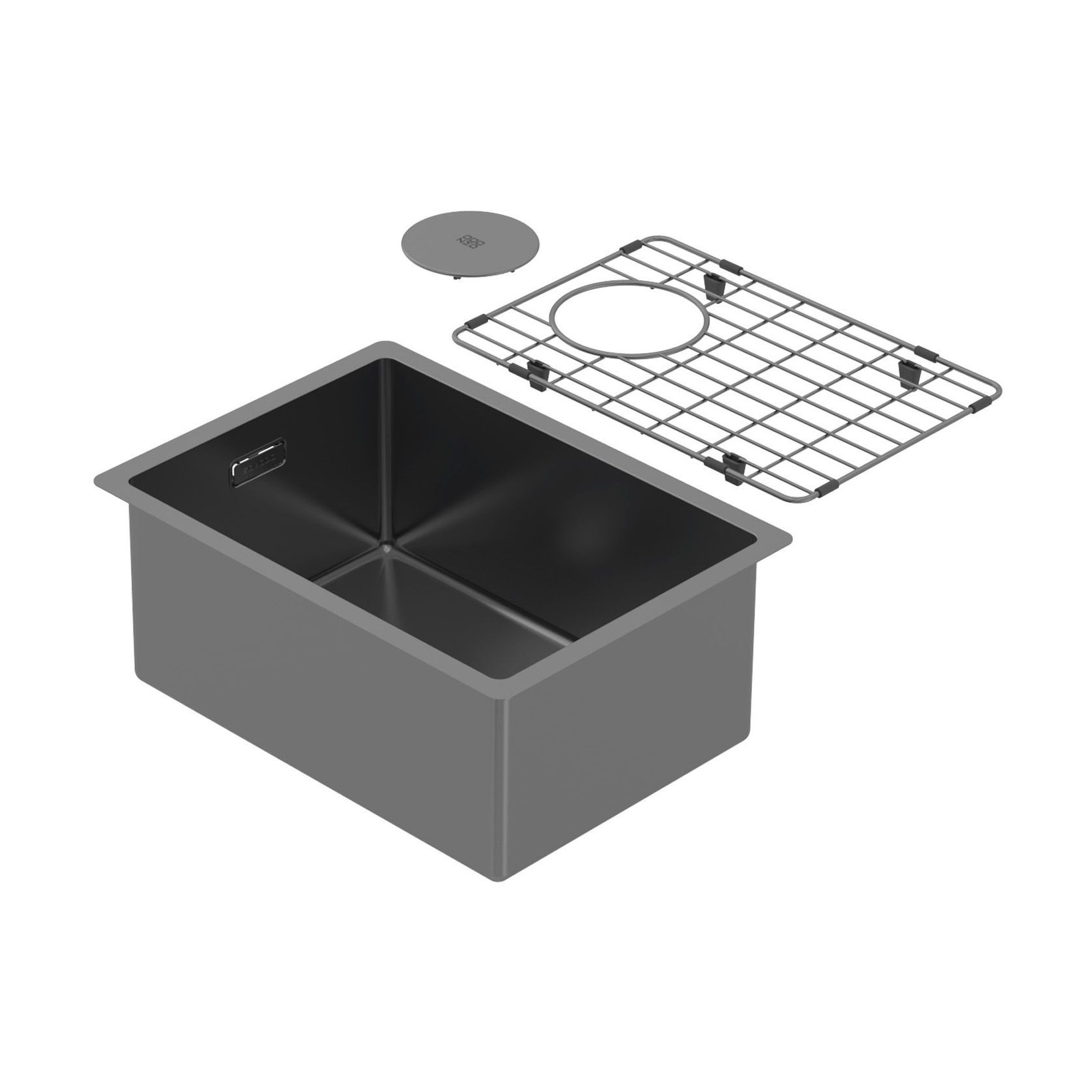 Zomodo Black Pearl 280mm Sink - CAN280BP gallery detail image