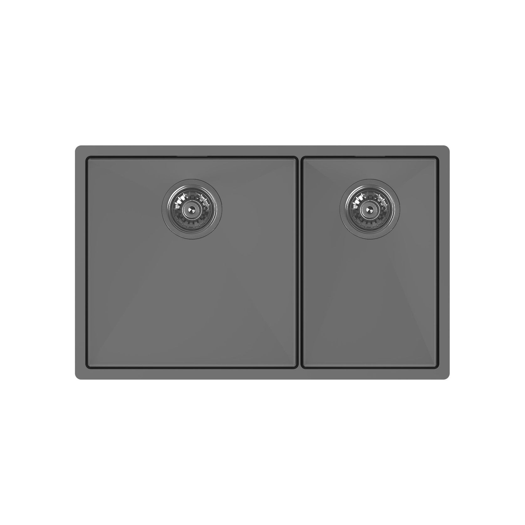 Zomodo Black Pearl Double Sink - CAN660BP (LH) gallery detail image