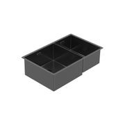 Zomodo Black Pearl Double Sink - CAN660BP (LH) gallery detail image