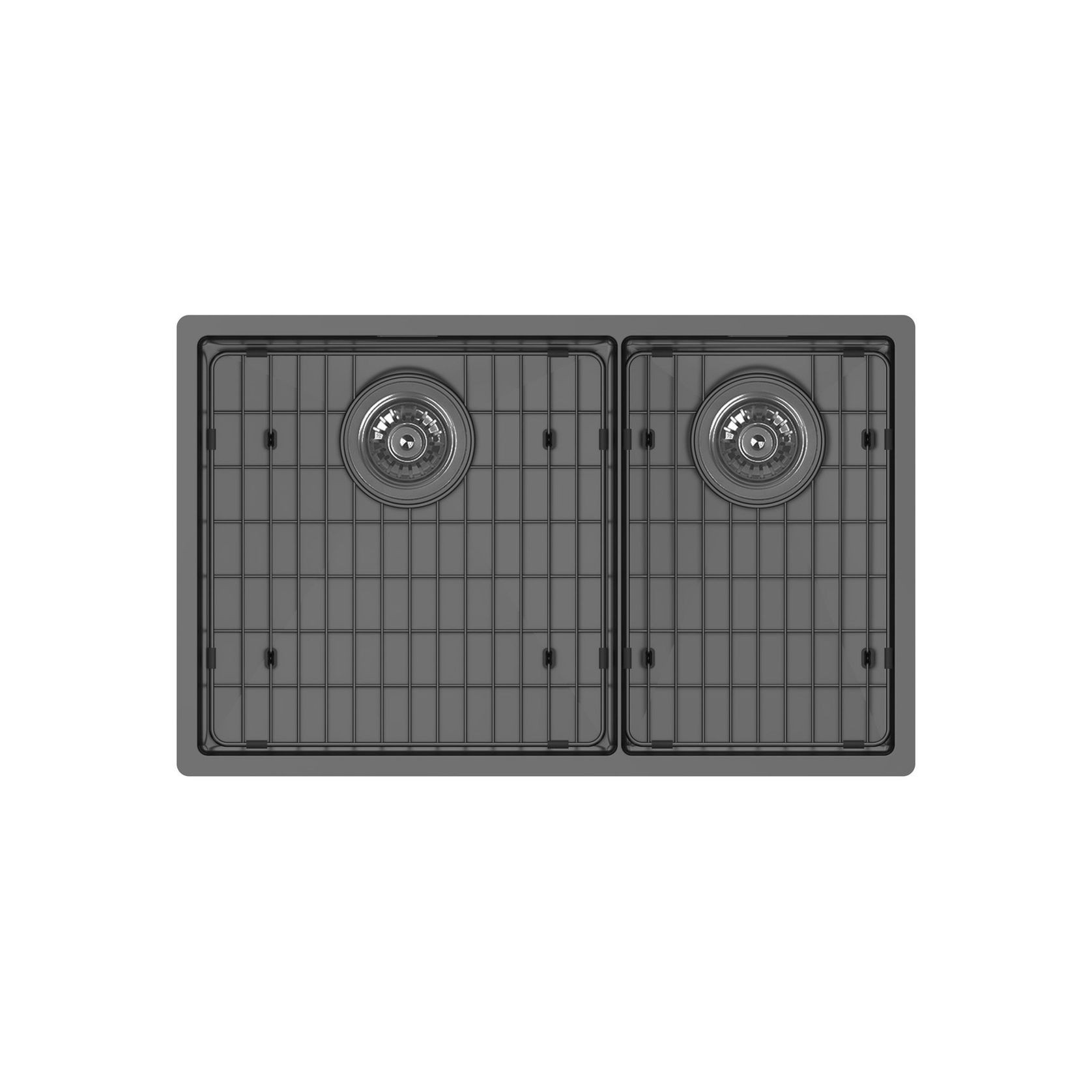 Zomodo Black Pearl Double Sink - CAN660BP (LH) gallery detail image