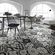 Cementina Black and White Mix Floor Tiles gallery detail image