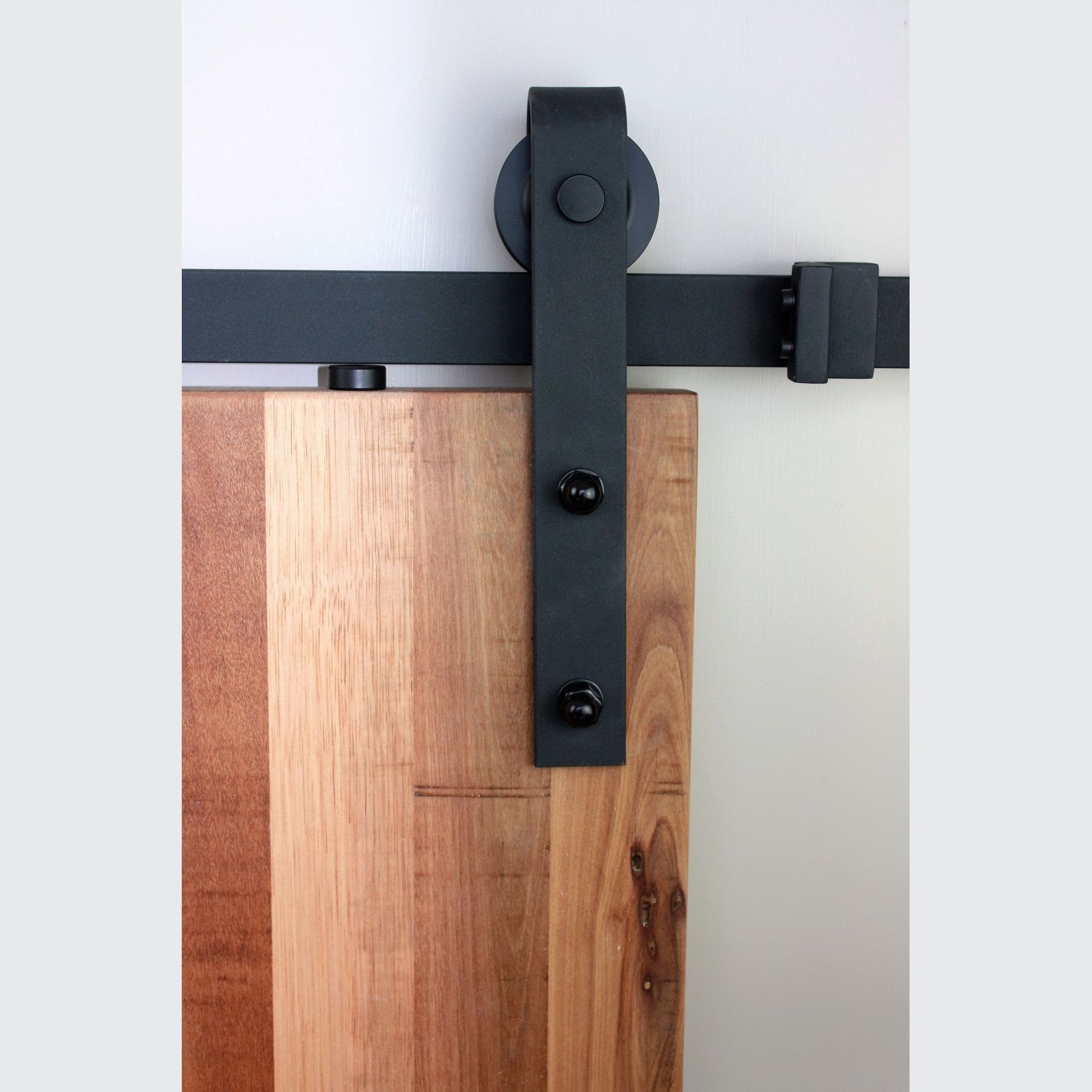 Classic Black Barn Door Track | ArchiPro NZ