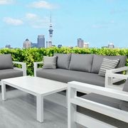 Coast Outdoor Lounge Set | White gallery detail image