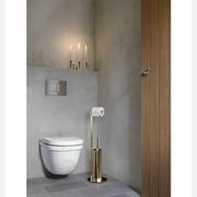 COMBI Toilet Roll and Brush Holder gallery detail image