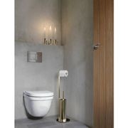 COMBI Toilet Roll and Brush Holder gallery detail image